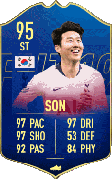 Multi Media Video Games F I F A - Card Players South Korea Son Heung-min 