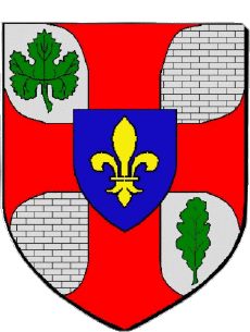 Blasone-Bandiere Francia Dipartimenti - Città 92 GARCHES Blasone