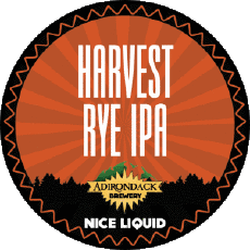 Harvest rye Ipa-Boissons Bières USA Adirondack Harvest rye Ipa