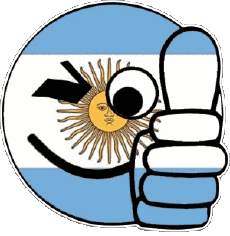 Bandiere America Argentina Faccina - OK 