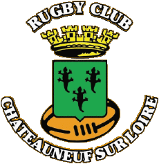 Sport Rugby Club Frankreich Logo Dept 45 RC Chateauneuf sur Loire 