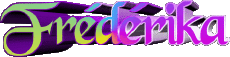 First Names FEMININE - France F Frédérika 