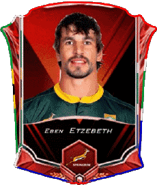 Sports Rugby - Joueurs Afrique du Sud Eben Etzebeth 