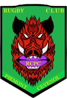 Sports Rugby Club France Logo Dept 30 RC Piemont Cevenol 