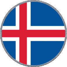 Fahnen Europa Island Runde 