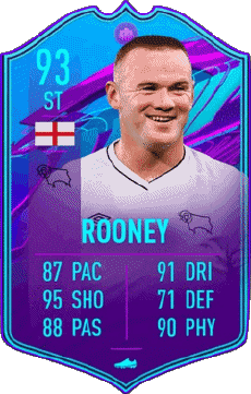 Multi Média Jeux Vidéo F I F A - Joueurs Cartes Angleterre Wayne Rooney 