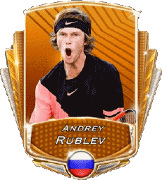 Sport Tennisspieler Russland Andrey Rublev 