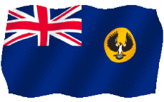 Banderas Oceanía Australia South Australia Ondulación 