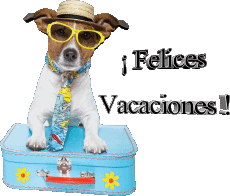 Messages Espagnol Felices Vacaciones Fond Transparent 29 