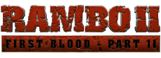 Multimedia Film Internazionale Rambo Logo First blood part 2 