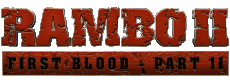 Multimedia Películas Internacional Rambo Logo First blood part 2 