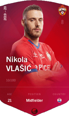 Multimedia Vídeo Juegos F I F A - Jugadores  cartas Croacia Nikola Vlasic 