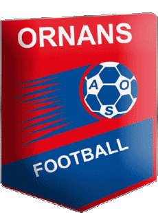 Sports FootBall Club France Logo Bourgogne - Franche-Comté 25 - Doubs AS Ornans 