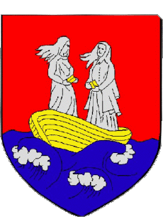 Wappen-Fahnen Frankreich Abteilungen - Städte 13 SAINTES MARIES DE LA MER 