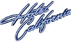 Hotel California Logo-Multi Média Musique Rock USA Eagles 