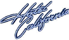 Hotel California Logo-Multimedia Musik Rock USA Eagles Hotel California Logo