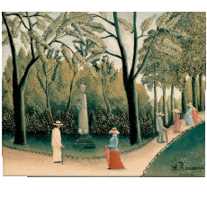 Humor - Fun Pintor de artistas Douanier Rousseau 