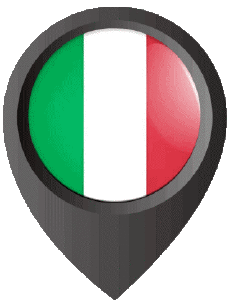 Drapeaux Europe Italie National Epingle de Localisation 