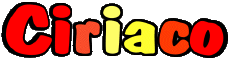 Nome MASCHIO - Spagna C Ciriaco 