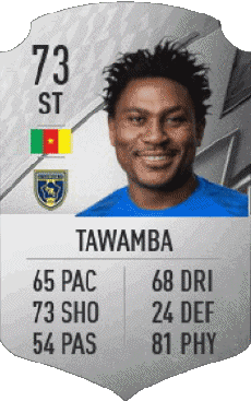Multimedia Vídeo Juegos F I F A - Jugadores  cartas Camerún Léandre Tawamba 