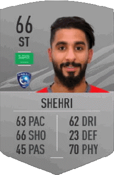 Multimedia Vídeo Juegos F I F A - Jugadores  cartas Arabia Saudita Saleh Al Shehri 
