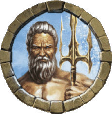 Poséidon-Multi Media Video Games Grepolis Icons - Characters Poséidon