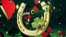 Messagi Francese Bonne Chance Sfondo animato 003 