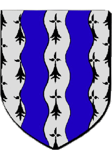 Blasón-Banderas Francia Departamentos - Ciudades 35 lle et Vilaine Blasón