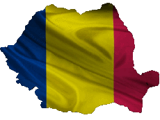 Drapeaux Europe Roumanie Carte 