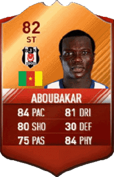 Multimedia Videospiele F I F A - Karten Spieler Kamerun Vincent Aboubakar 