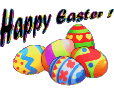 Messagi Inglese Happy Easter 05 