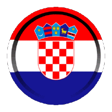 Flags Europe Croatia Round - Rings 