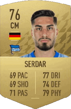 Multimedia Videogiochi F I F A - Giocatori carte Germania Suat Serdar 