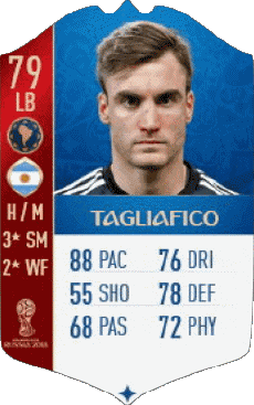 Multimedia Videospiele F I F A - Karten Spieler Argentinien Nicolás Tagliafico 