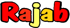 Prénoms MASCULIN - Maghreb Musulman R Rajab 
