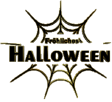 Mensajes Alemán Fröhliches Halloween 01 