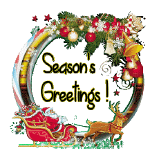 Messages Anglais Season's Greetings Serie 09 