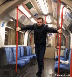 Humor - Fun GENTE Acrobacias En transportes publicos 