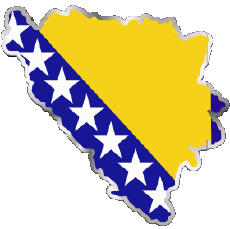 Banderas Europa Bosnia herzegovina Diverso 