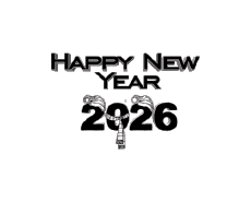 Nachrichten Englisch Happy New Year 2026 01 