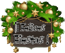 Messages Spanish Felices Fiestas Serie 17 