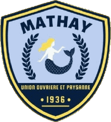 Sports FootBall Club France Logo Bourgogne - Franche-Comté 25 - Doubs UOP Mathay 