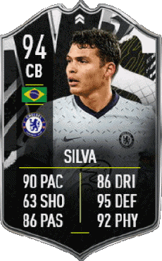 Multi Media Video Games F I F A - Card Players Brazil Thiago Emiliano da Silva 