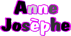 Prénoms FEMININ - France A Composé Anne Josèphe 