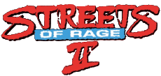 Multi Media Video Games Streets of Rage 02 Logo 