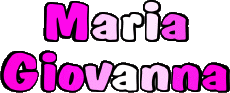 Nombre FEMENINO - Italia M Compuesto Maria Giovanna 