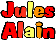 First Names MASCULINE - France J Composed Jules Alain 