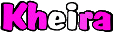 Prénoms FEMININ - Maghreb Musulman K Kheira 