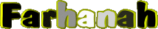 First Names FEMININE - Maghreb Muslim F Farhanah 