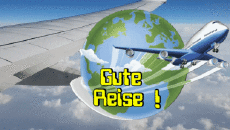 Messagi Tedesco Gute Reise Sfondo animato 001 
